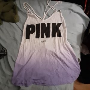 Pink tank top